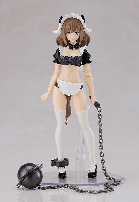 PLAMAX GP 07 Underwear Body Girl Run & Jerry Maid Version Set Non-Scale Assembly Type Plastic Model