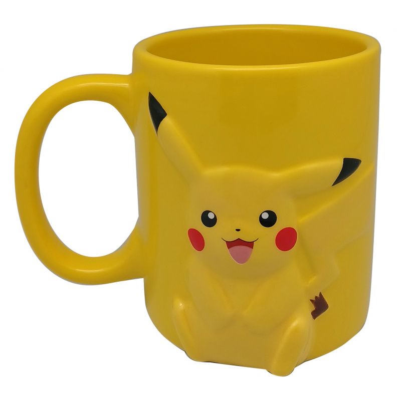 Mug Educa Borras Pokémon Pikachu 3D