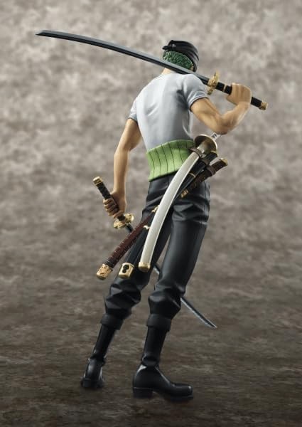 One Piece Portrait of Pirates: Neo-DX Roronoa Zoro Collectible PVC Figure (10th Anniversary)