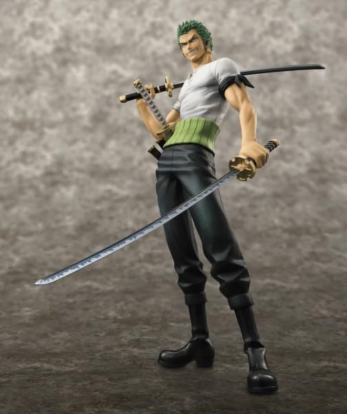 One Piece Portrait of Pirates: Neo-DX Roronoa Zoro Collectible PVC Figure (10th Anniversary)