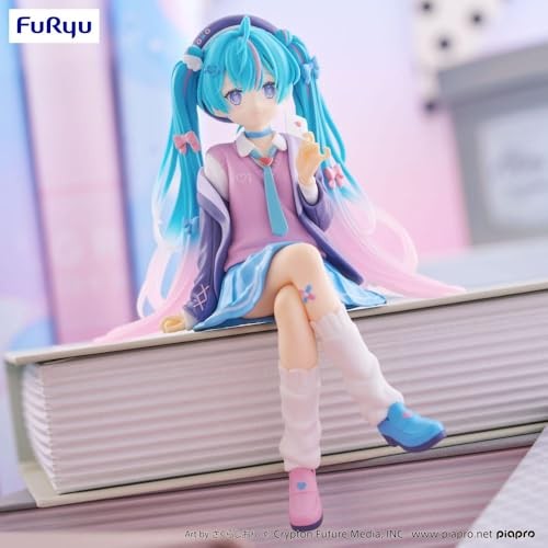 Furyu Hatsune Miku Love Blazer Navy Color Version Figur 14 Cm Hatsune Miku Noodle Stopper
