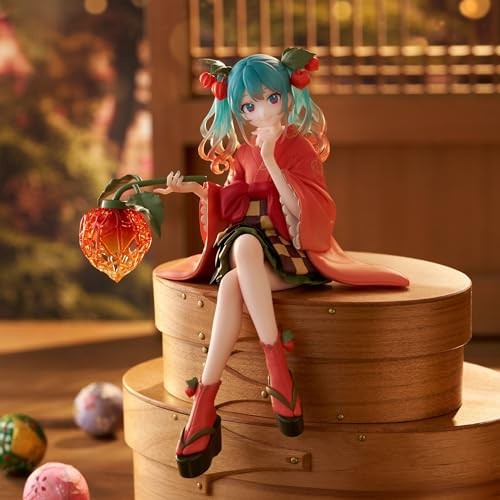 Hatsune Miku - Flower Fairy Winter Ver. Noodle Stopper - PVC Figure - 14 cm