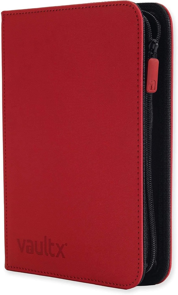 VaultX - 4-Pocket Exo-tec TCG Binder - Red