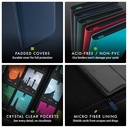 VaultX - 9-Pocket Exo-tec TCG Binder - Navy