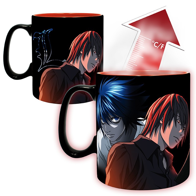 Death Note L & Light Heat Changing Mug