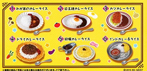 Re-ment Curry Collection Full Set Box (Set of 6)