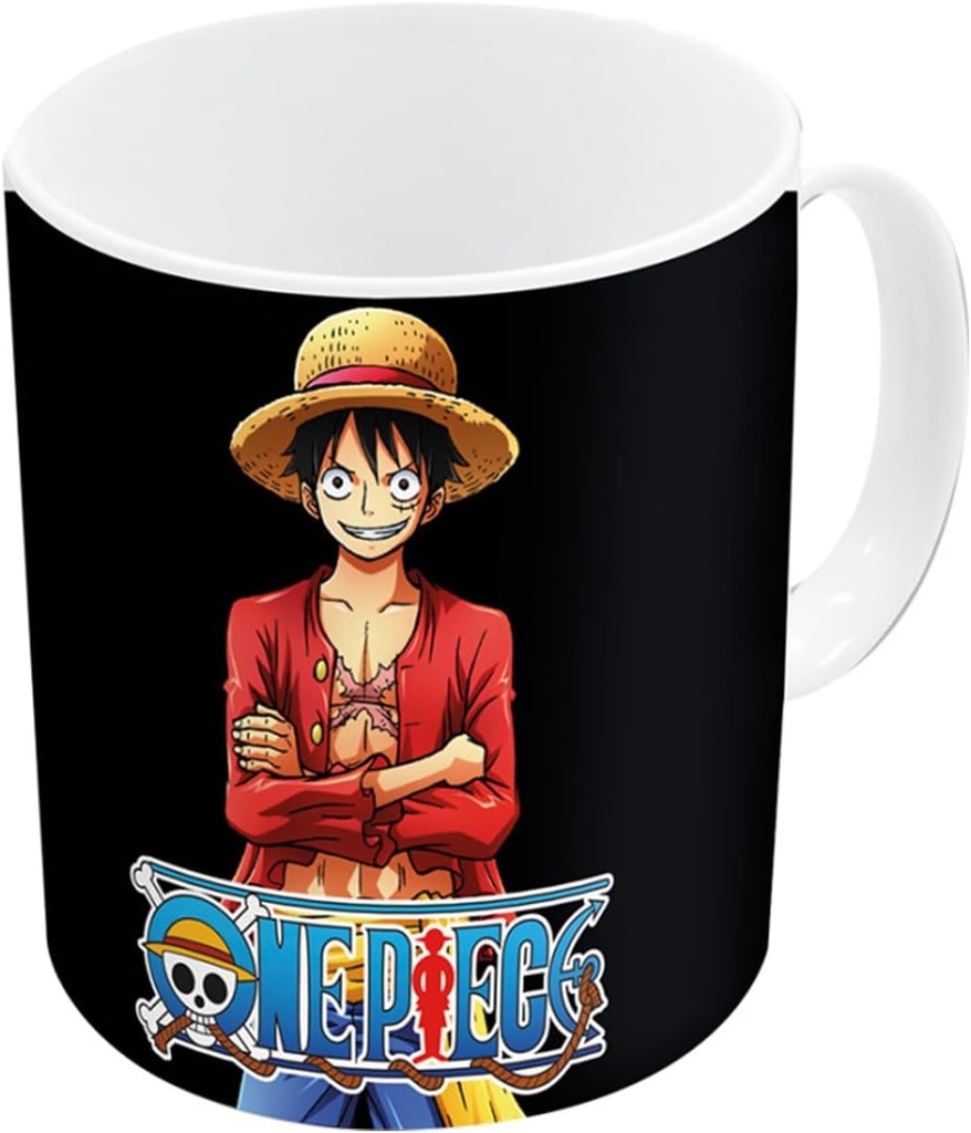 Stor One Piece Heat Change Luffy Ceramic Heat Reactive Coffee Mug