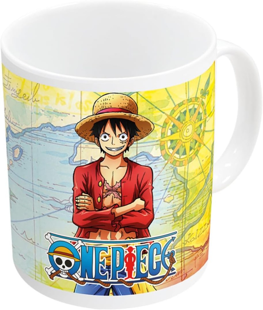Stor One Piece Heat Change Luffy Ceramic Heat Reactive Coffee Mug