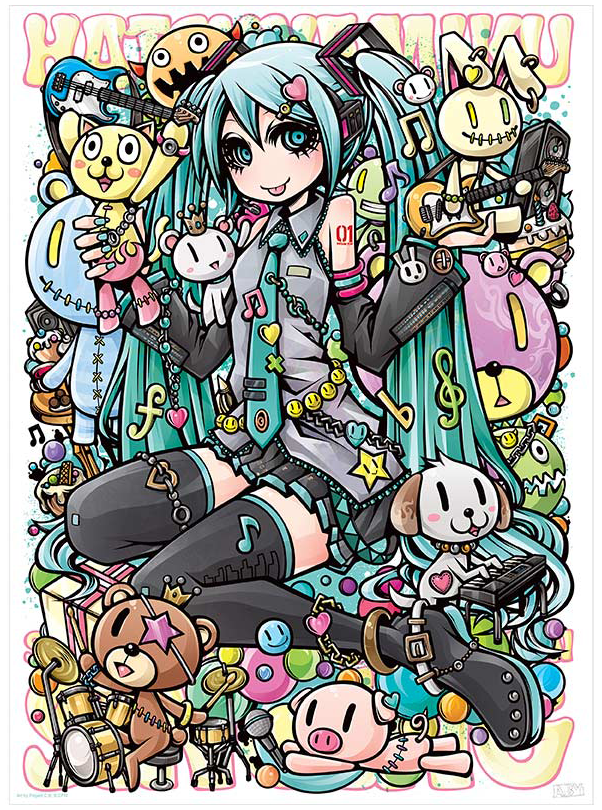 Hatsune Miku - Series 2 Poster Set - 52x38cm