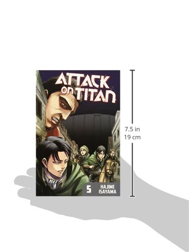 Attack on Titan, Volume 5 - by Hajime Isayama (Paperback)