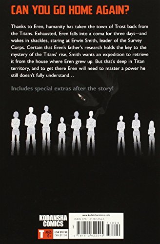 Attack on Titan, Volume 5 - by Hajime Isayama (Paperback)