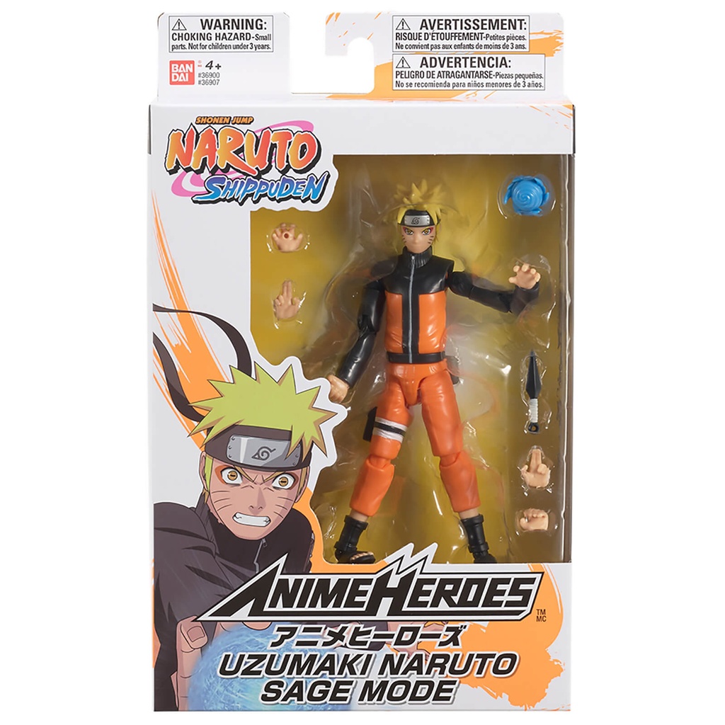 Anime Heroes 36907 Naruto Sage Mode, Orange, 17 Centimeters