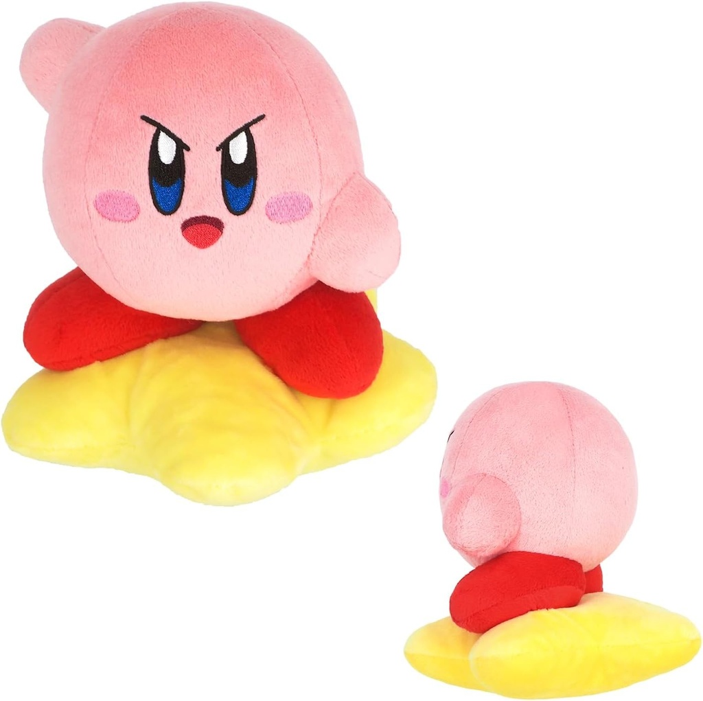 KIRBY - Kirby Sur étoile - Peluche 17cm