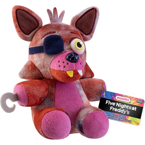 FNAF - Foxy TieDye Plushie - 20 cm