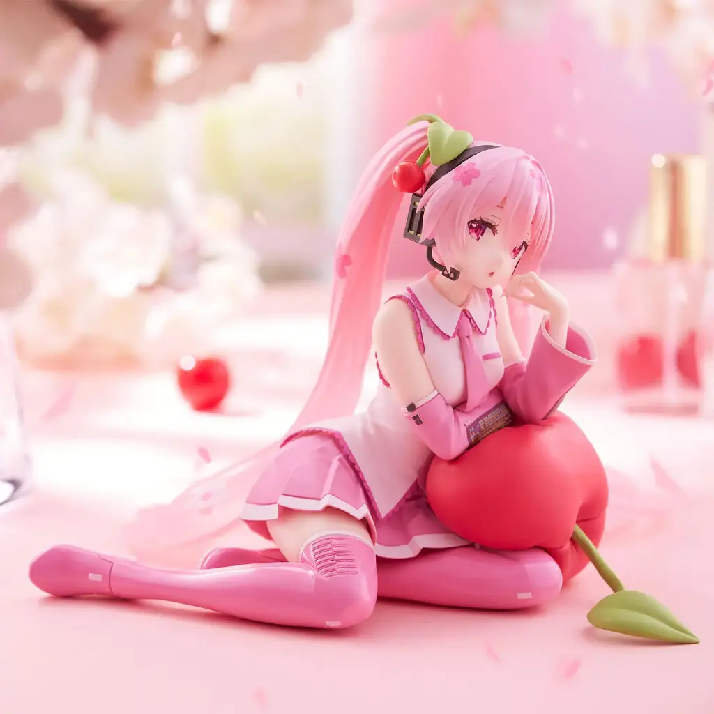 Hatsune Miku - Sakura Miku Desktop Cute Ver. - PVC Figure - 13 cm