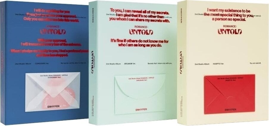 Enhypen - Romance : Untold - CD Box