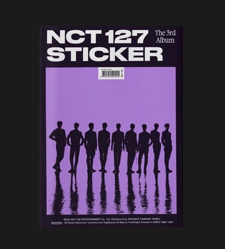 NCT 127 - Sticker (Sticker Ver.) [3rd Album] - CD Album