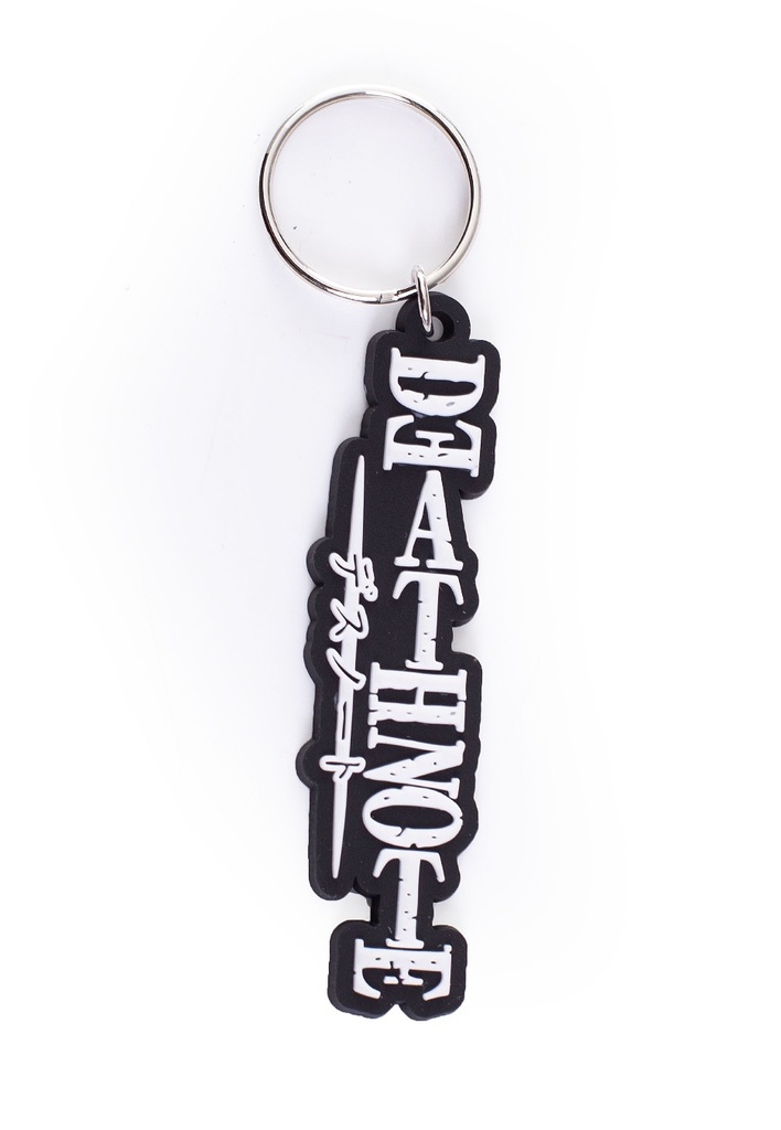 Death Note - LogoRubber Keychain - 6 cm
