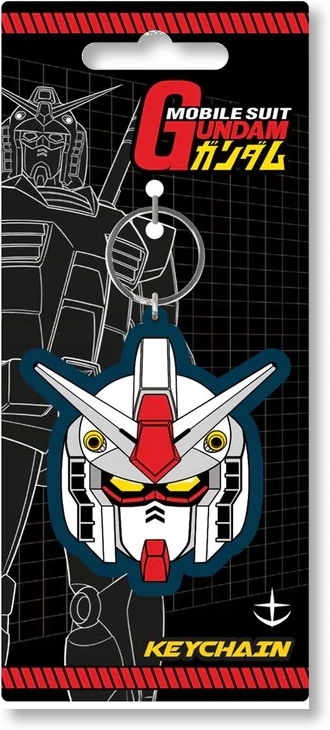 Gundam - RX78-2 Rubber Keychain - 6 cm