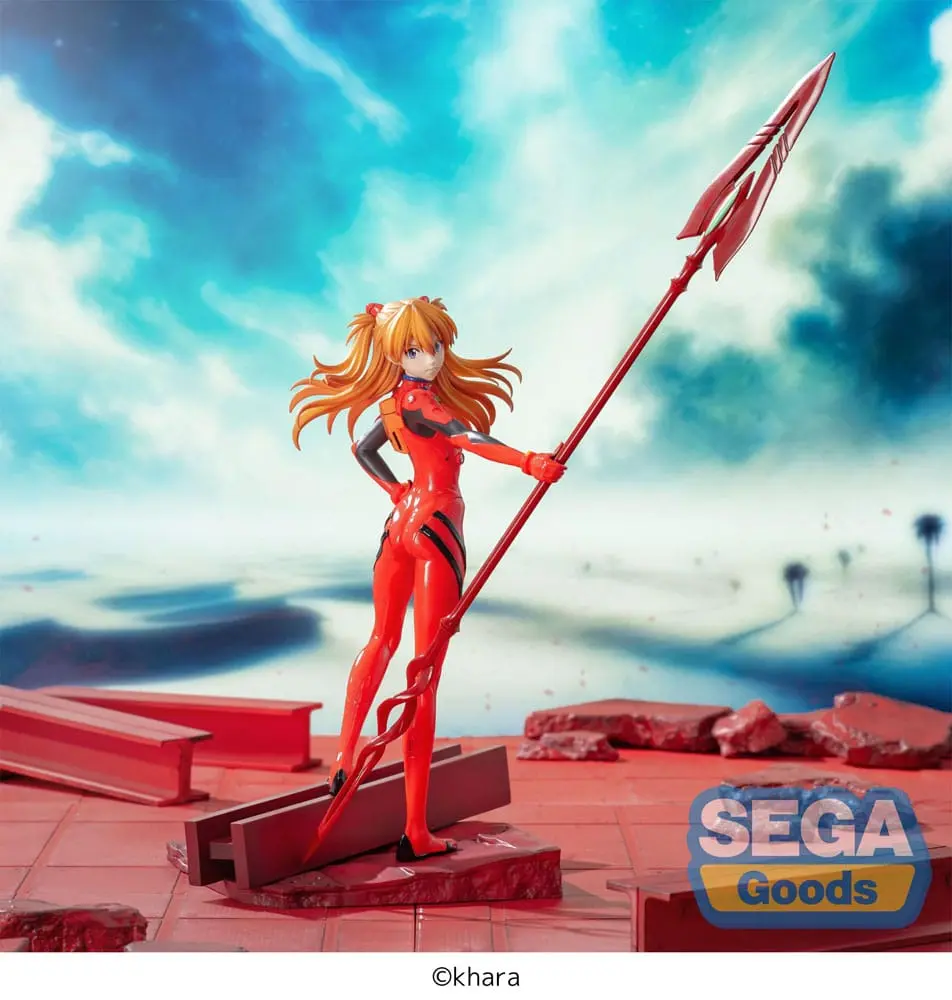 Neon Genesis Evangelion - Asuka Shikinami Langley x Spear of Longinus - PVC Statue - 20 cm