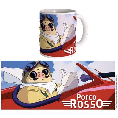 Studio Ghibli - Porco Rosso - Coffee Mug - 300 ml