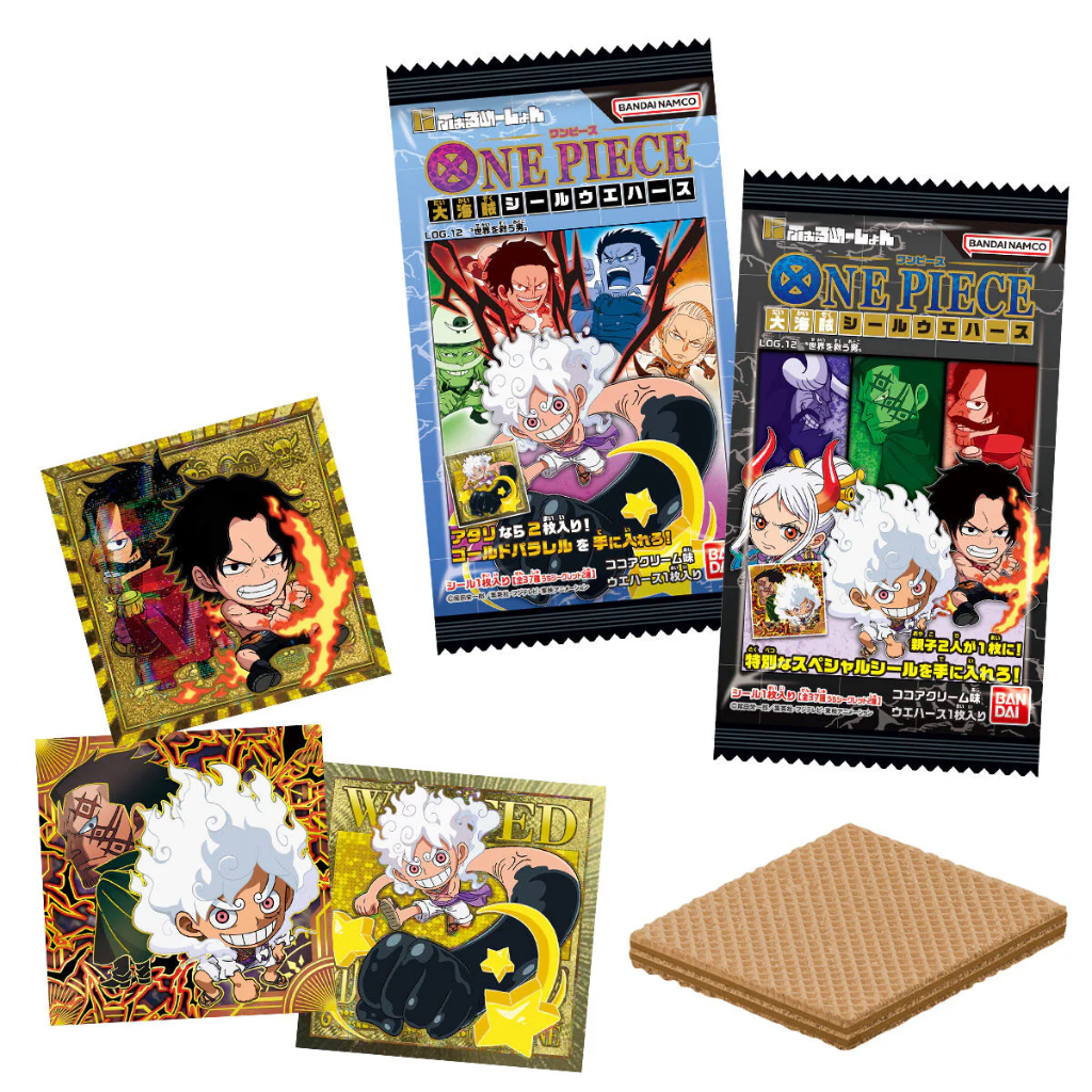 One Piece - Great Pirates Wafer w/ Sticker - 13g
