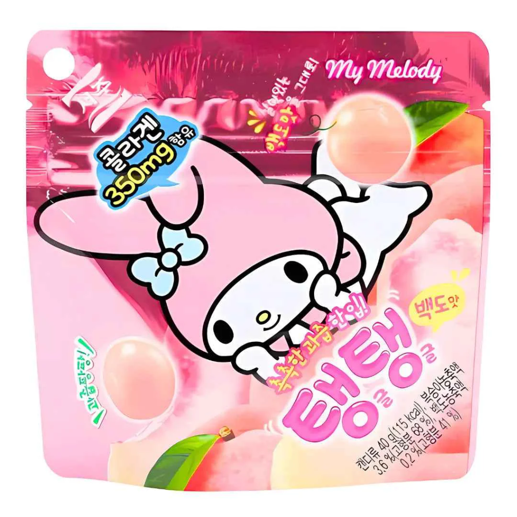 My Melody - White Peach Gummy - 40g