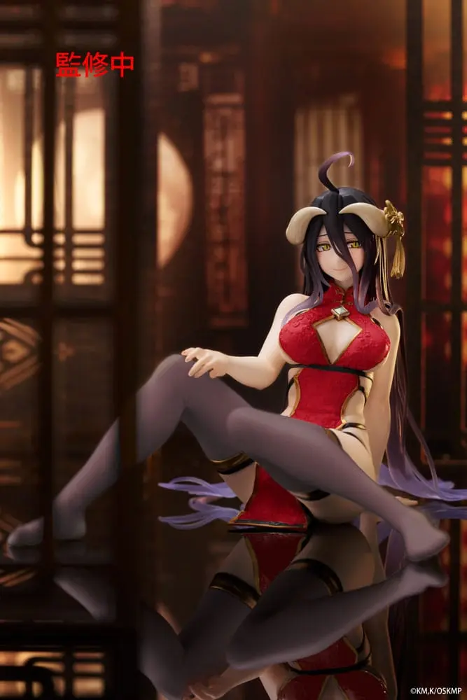 Overlord - Albedo  Chinese Dress Ver. Renewal - PVC Figure - 13 cm