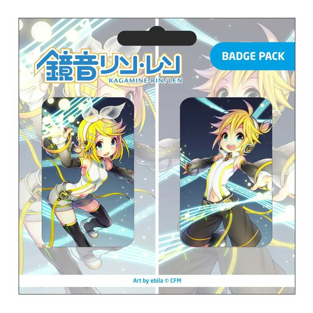 Hatsune Miku - Badge 2-Pack Ver. C - 4 x 6.5 cm