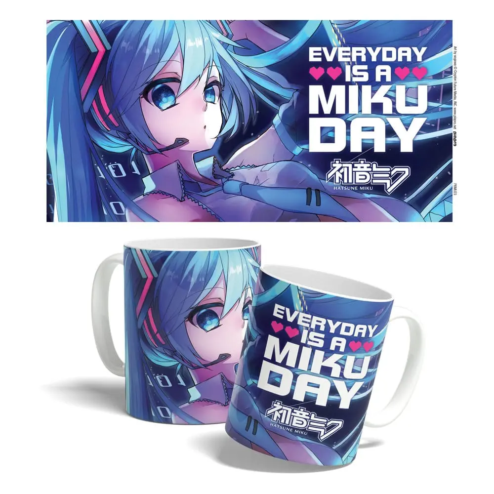 Hatsune Miku - Everyday is a Miku Day Mug - 325 ml