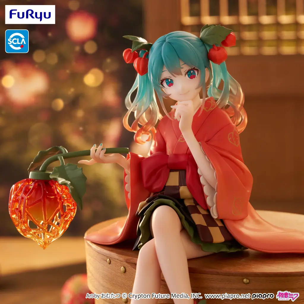 Hatsune Miku - Winter Ver. Noodle Stopper - PVC Figure - 15 cm