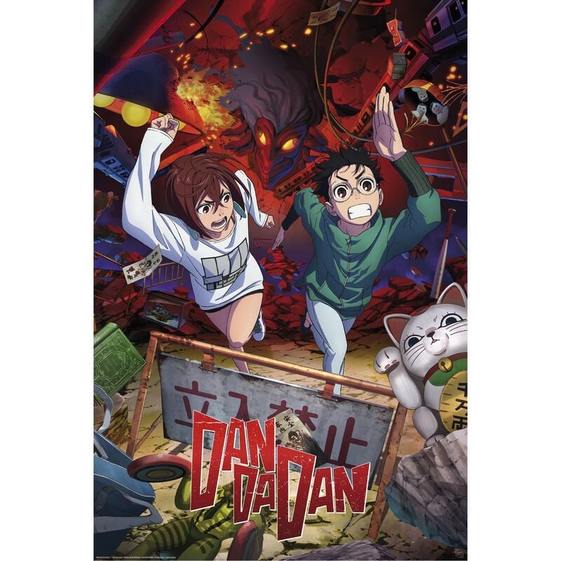 DanDaDan - Momo & Okarun Poster - 61 x 91.5 cm