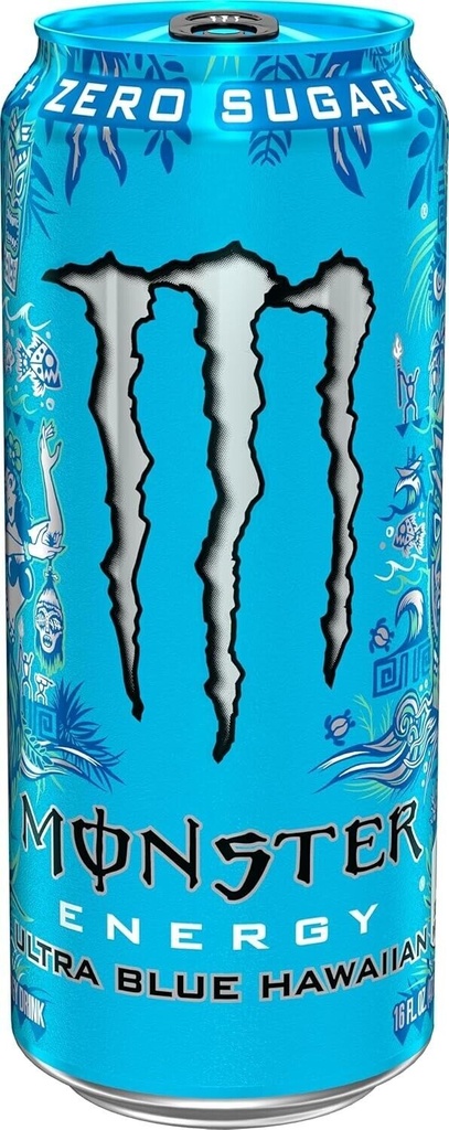 Monster Energy - Ultra Blue Hawaiian - 443ml