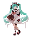 Hatsune Miku - Miku x Tirol Choco - Chocolate Milk Ver. - PVC Figure