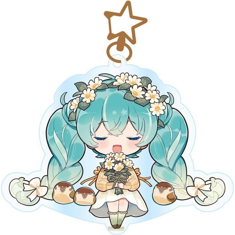 Hatsune Miku - Autumn Time Keychain - 9 cm