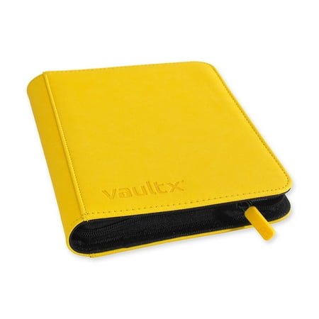 VaultX - 4-Pocket Exo-tec TCG Binder - Yellow