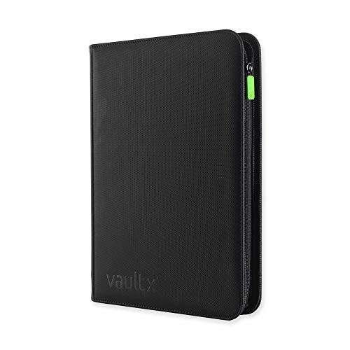 VaultX - 9-Pocket Exo-tec TCG Binder - Black