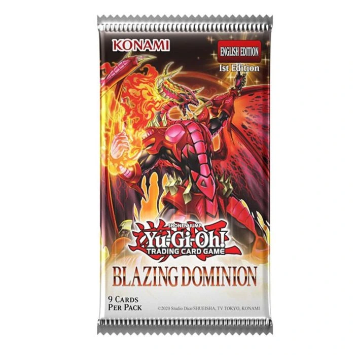 Yu-Gi-Oh - Blazing Dominion - Booster Pack