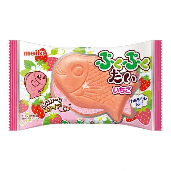 Meito - Puku Puku Tai - Strawberry - 16.5 g