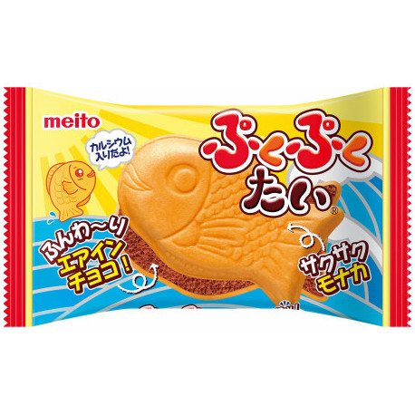 Meito - Puku Puku Tai - Chocolate - 16.5 g