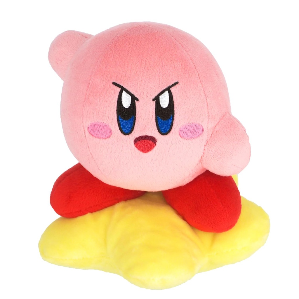 Kirby - Kirby On Star Plush - 17 cm