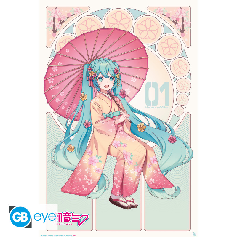 Hatsune Miku - Sakura Miku Poster - 91x61cm