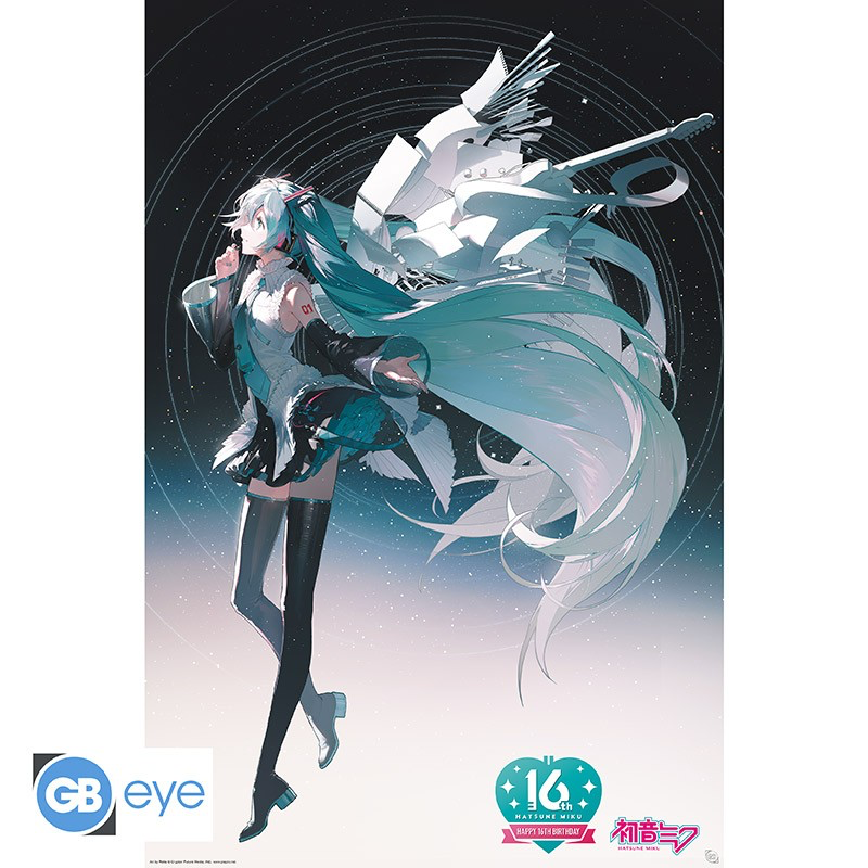 Hatsune Miku - Happy 16th Anniversary Poster - 91x61cm