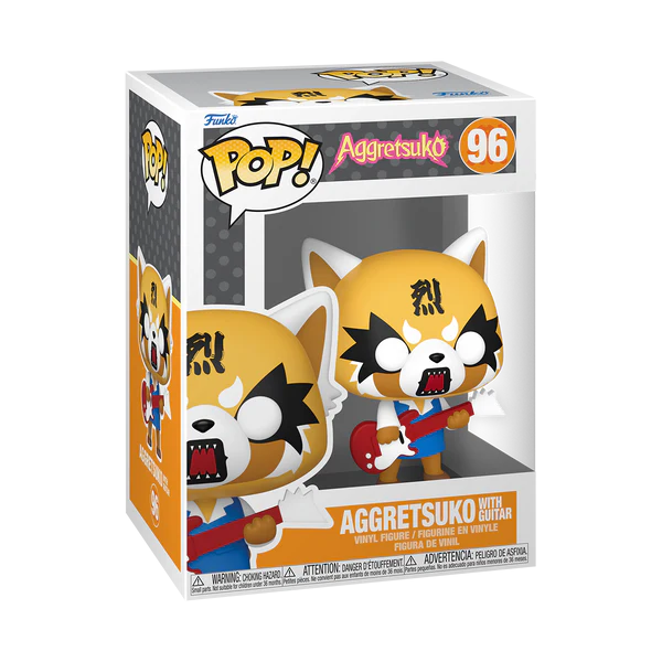 Aggretsuko - With Guitar FUNKO POP! 96 - PVC Figure - 9 cm