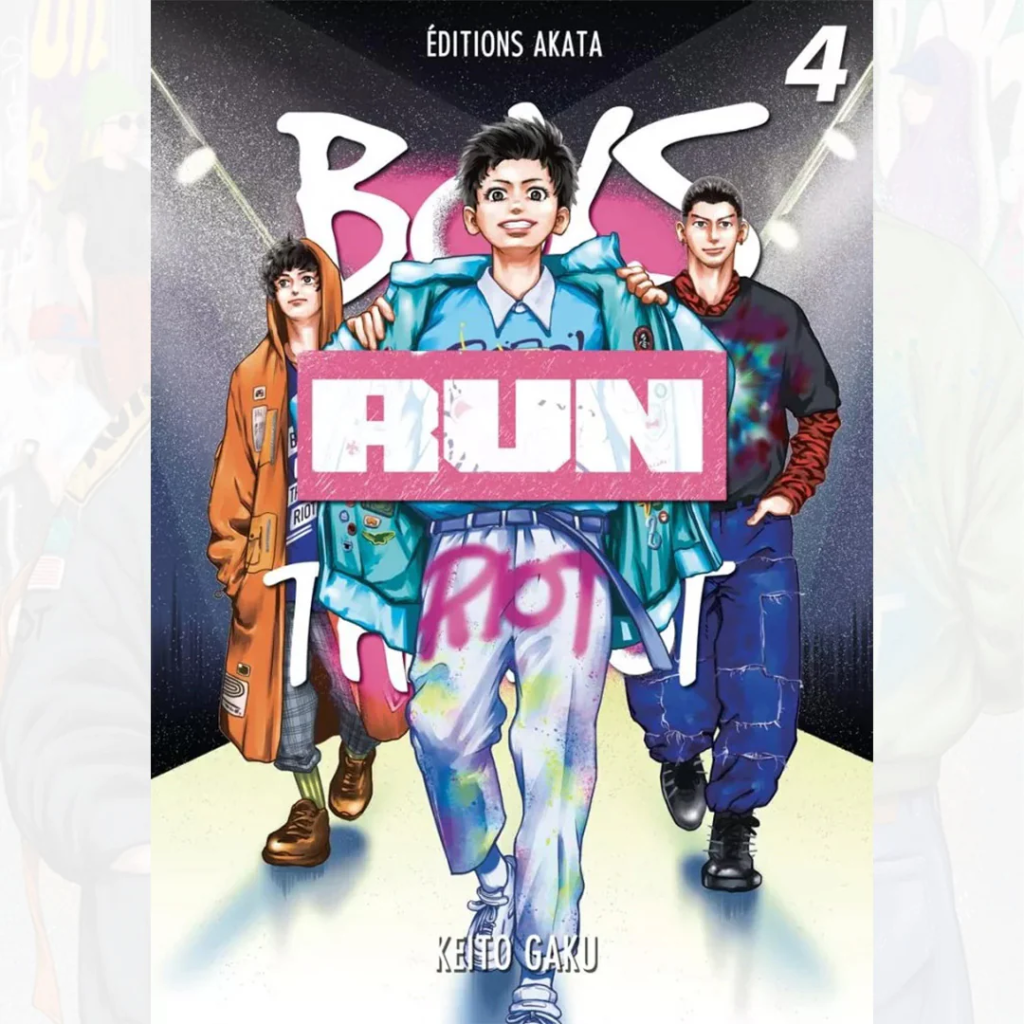 Boys Run the Riot 04 - English Manga