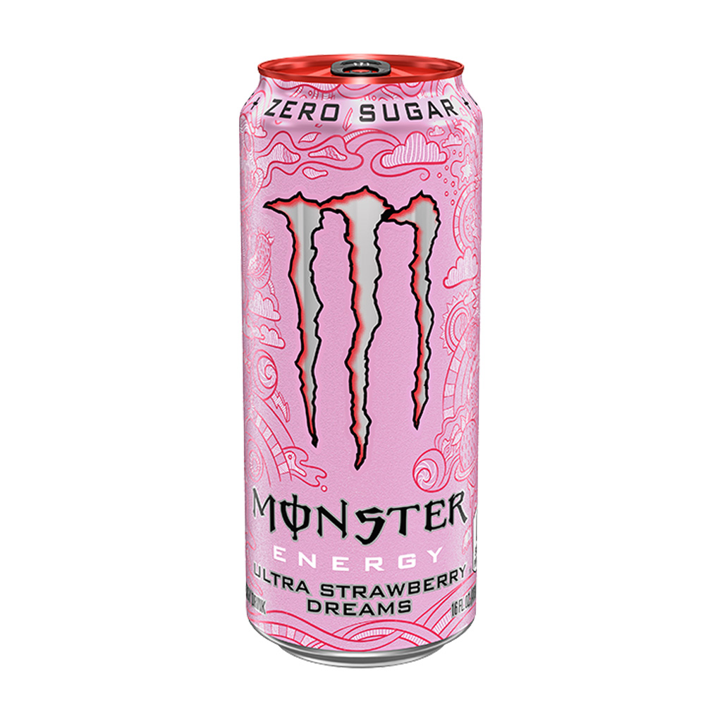 Monster Energy - Ultra Strawberry Dreams - 500ml