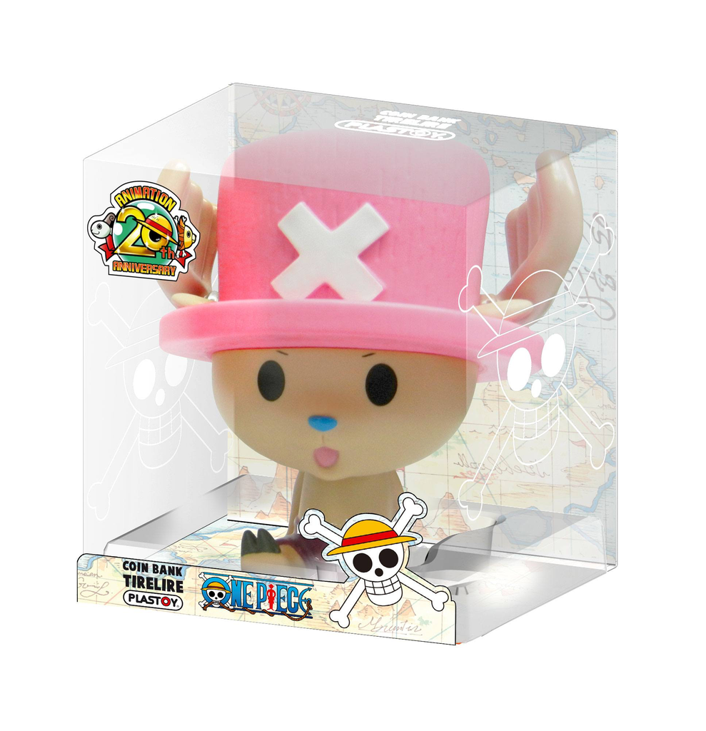 One Piece - Chopper Coin Bank - 20th Anniversary Limited Edition - 15 cm