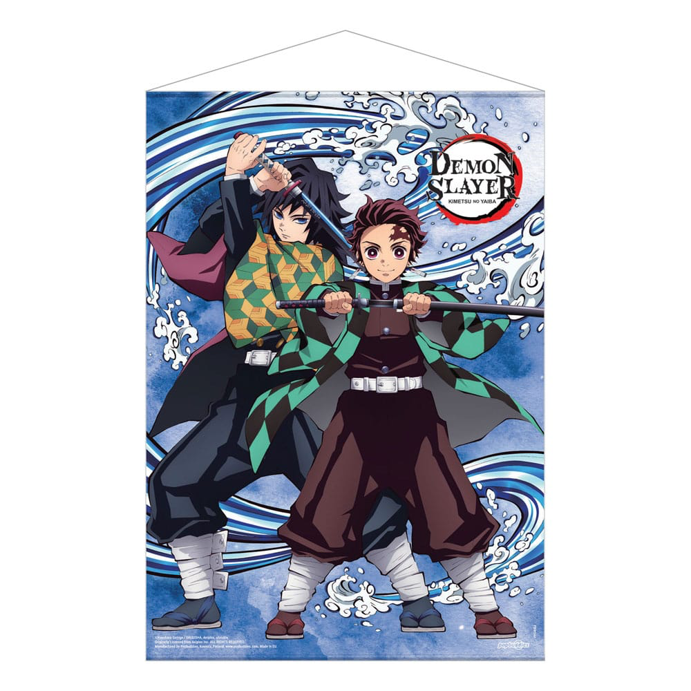 Demon Slayer - Tanjiro & Giyu Water Breathing Wallscroll - 50x70cm