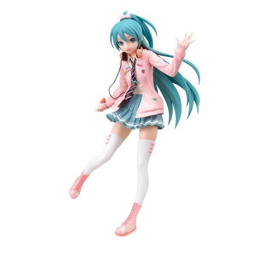 Hatsune Miku - Ribbon Girl Project DIVA - Arcade Future Tone Ver. - PVC Figure - 24 cm