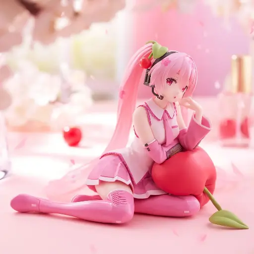 Hatsune Miku - Sakura Miku Desktop Cute Ver. - PVC Figure - 13 cm